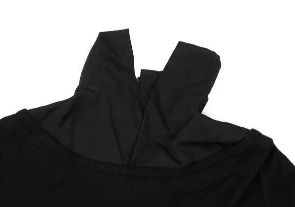 Y's Switching Wool Gabardine Dress K-174752_004