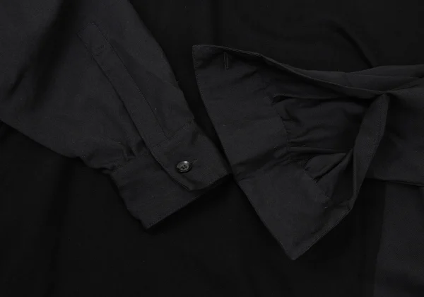 Y's Switching Wool Gabardine Dress K-174752_006