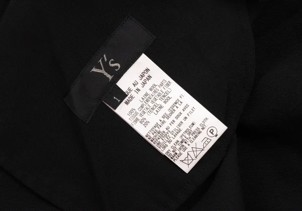 Y's Switching Wool Gabardine Dress K-174752_016