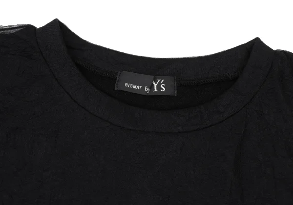 RISMAT by Y's Wrinkle Mesh Layered T Shirt K-174753_004