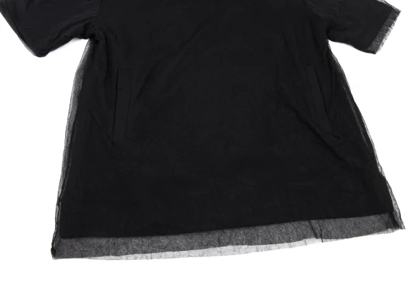 RISMAT by Y's Wrinkle Mesh Layered T Shirt K-174753_007