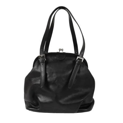 Y's Leather Clasp 2Way Shoulder Bag