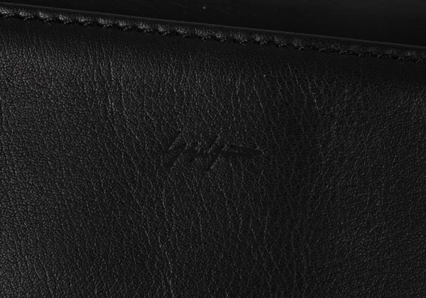 Yohji yamamoto discord Fire Plisse Leather Shoulder Bag K-174761_014