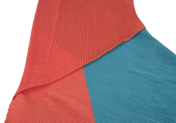 ISSEY MIYAKE Bicolor Switching Pleats Skirt K-174762_004