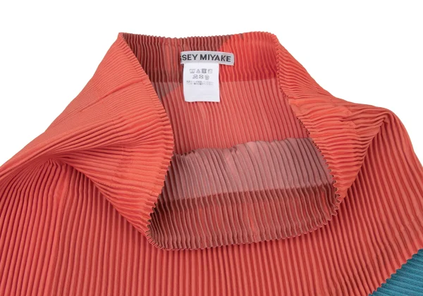 ISSEY MIYAKE Bicolor Switching Pleats Skirt K-174762_005