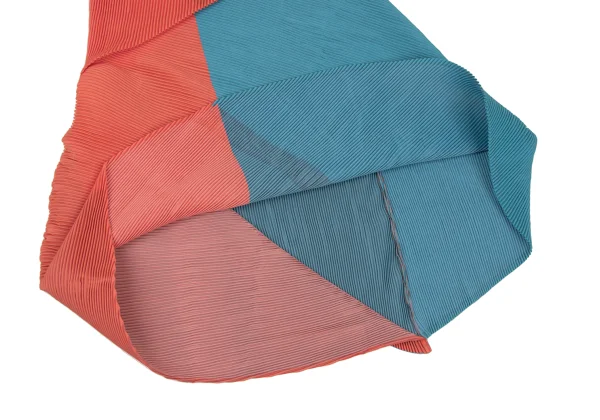 ISSEY MIYAKE Bicolor Switching Pleats Skirt K-174762_007