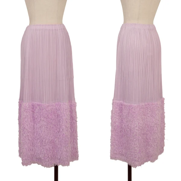 PLEATS PLEASE Filafy Tale Pleated Skirt Purple 3 K-174768_001