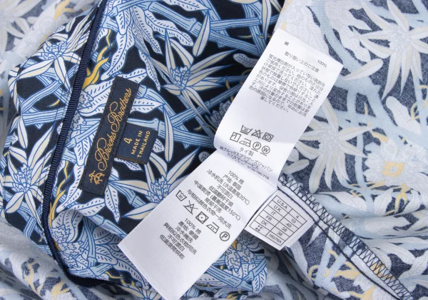 Brooks Brothers Floral Print Short Sleeve Dress K-174771_017