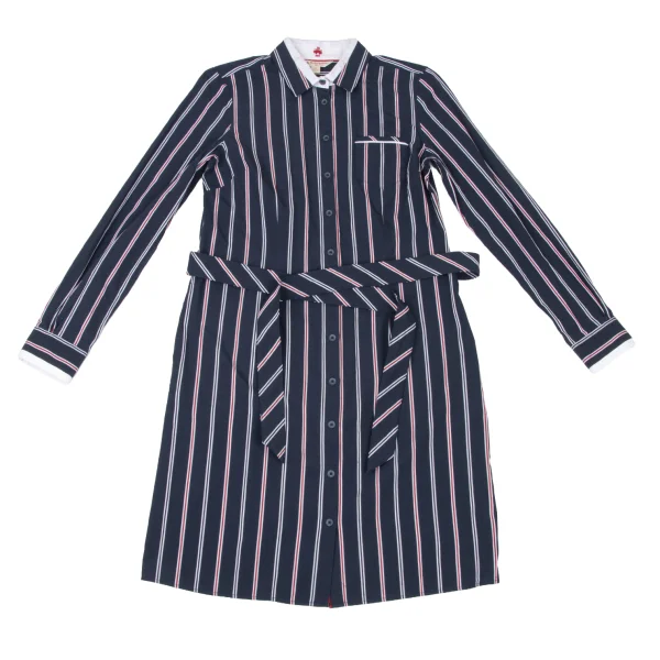 Brooks Brothers Striped Shirt Dress K-174772_002