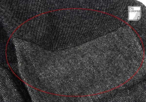 COMME des GARCONS HOMME Herringbone Switching Zip Pocket Cardigan K-174781_004