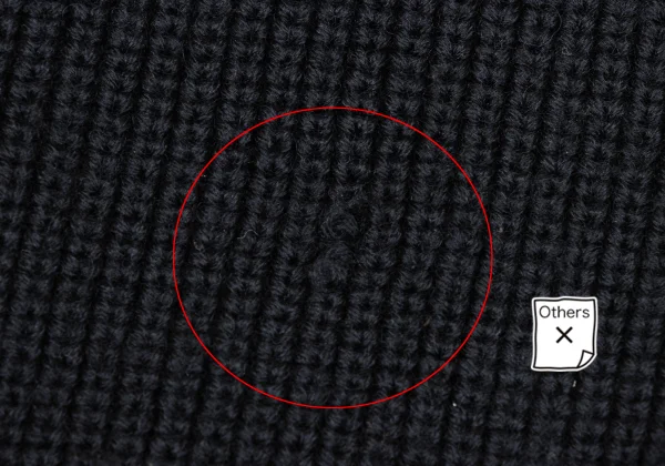 COMME des GARCONS HOMME Wool Switching V Neck Knit Sweater K-174782_009