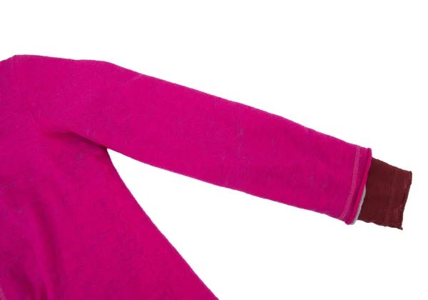 tricot COMME des GARCONS Wool Fulling Layered Design Shirt K-174788_009