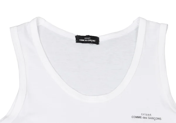 tricot COMME des GARCONS Point Logo Print Tank Top K-174790_003