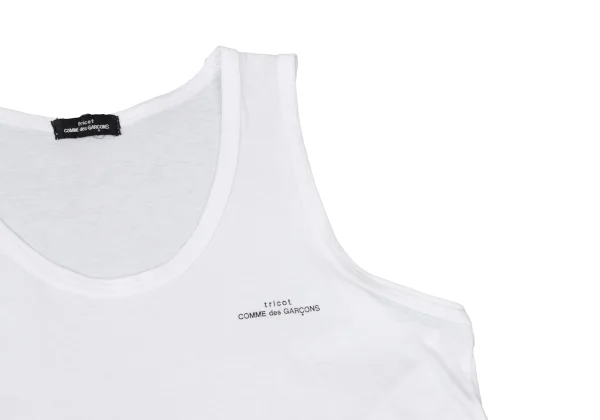 tricot COMME des GARCONS Point Logo Print Tank Top K-174790_005