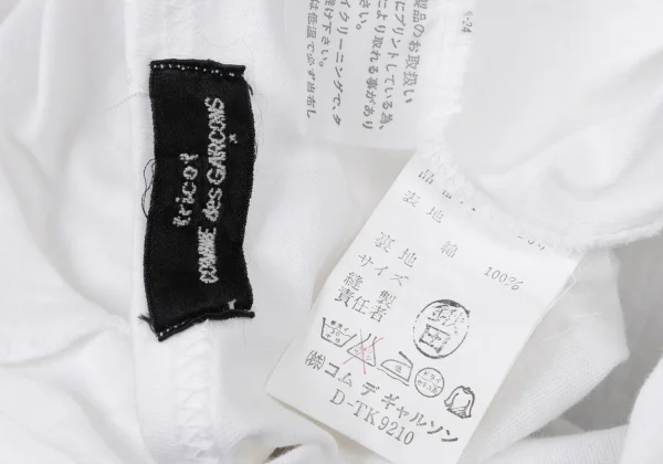 tricot COMME des GARCONS Point Logo Print Tank Top K-174790_014