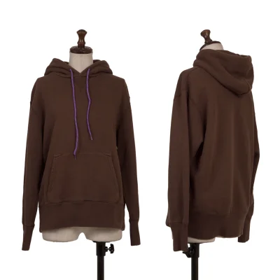 MHL×LOOPWHEELER Cotton Pullover Hoodie