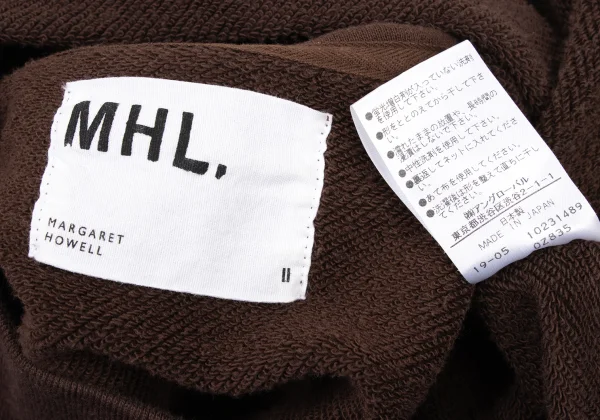 MHL×LOOPWHEELER Cotton Pullover Hoodie K-174791_017