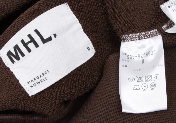 MHL×LOOPWHEELER Cotton Pullover Hoodie K-174791_018