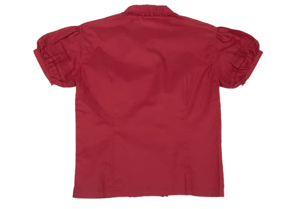 PINK HOUSE Frill Pintuck Design Round-collar Blouse K-174794_013