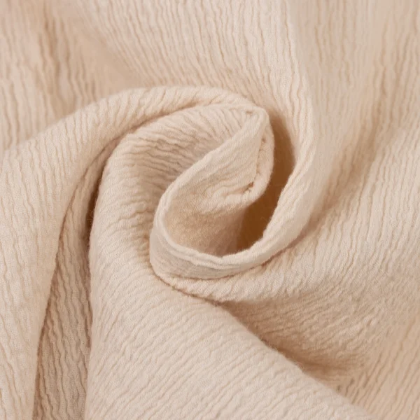 TSUMORI CHISATO Dyed Cotton Wrinkled Pleats 3/4 Sleeve Blouse K-174796_013