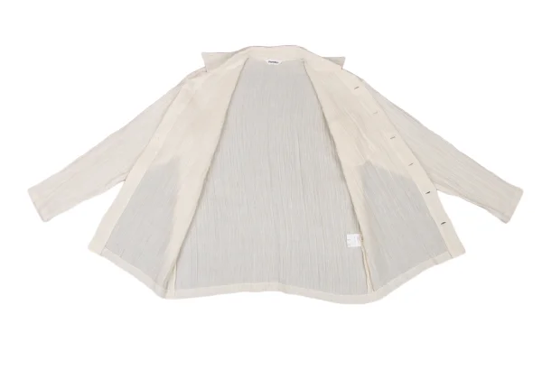Plantation Cotton Linen Wrinkled Shirt K-174799_012