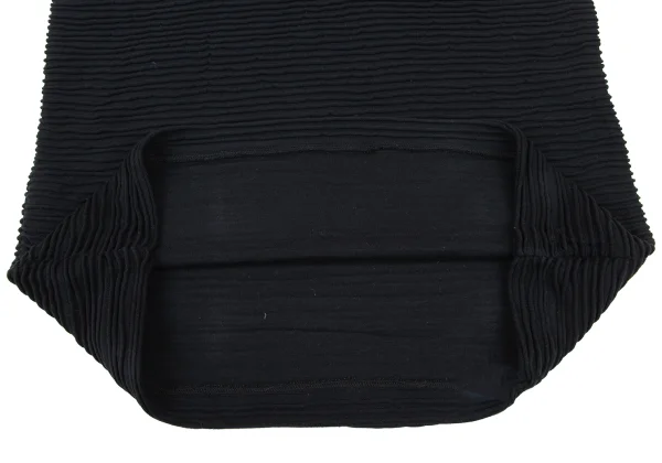 Plantation Ribbed Design High-neck Top K-174801_008