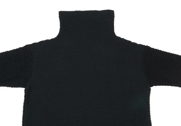 Plantation Ribbed Deign High-neck Top K-174802_003