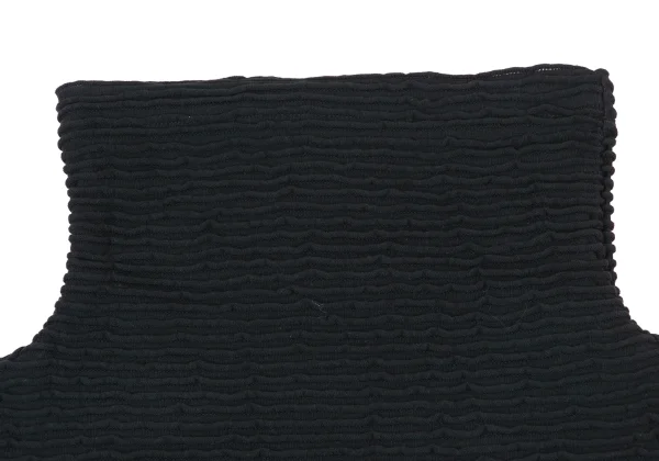 Plantation Ribbed Deign High-neck Top K-174802_004