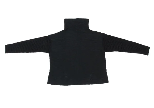 Plantation Ribbed Deign High-neck Top K-174802_009