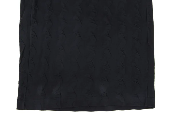 Plantation Cotton Zigzag Jacquard High-neck Dress K-174803_008