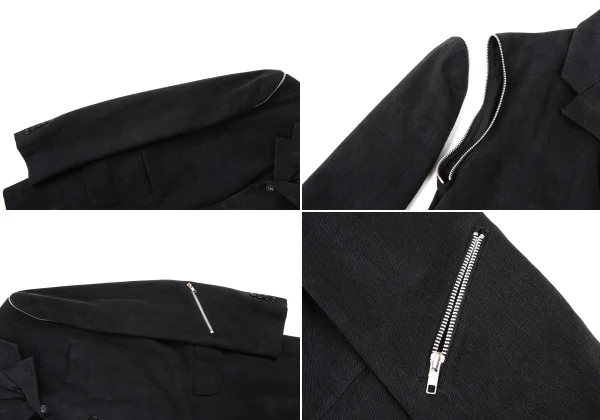 COMME des GARCONS HOMME DEUX Zip Design Detachable Sleeve Jacket K-174804_007
