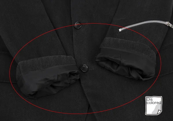 COMME des GARCONS HOMME DEUX Zip Design Detachable Sleeve Jacket K-174804_009