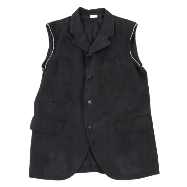 COMME des GARCONS HOMME DEUX Zip Design Detachable Sleeve Jacket K-174804_010