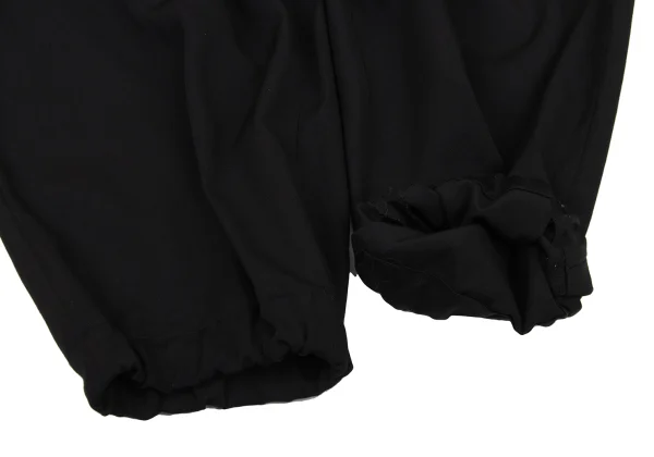 Yohji Yamamoto POUR HOMME Wool Gabardine Flap Pocket Pants K-174807_009