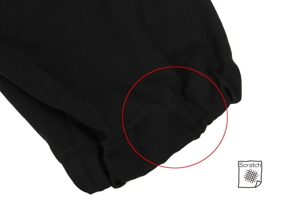 Yohji Yamamoto POUR HOMME Wool Gabardine Flap Pocket Pants K-174807_011