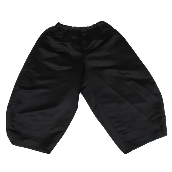 BLACK COMME des GARCONS Polyester Wide Pants Black M K-174809_001