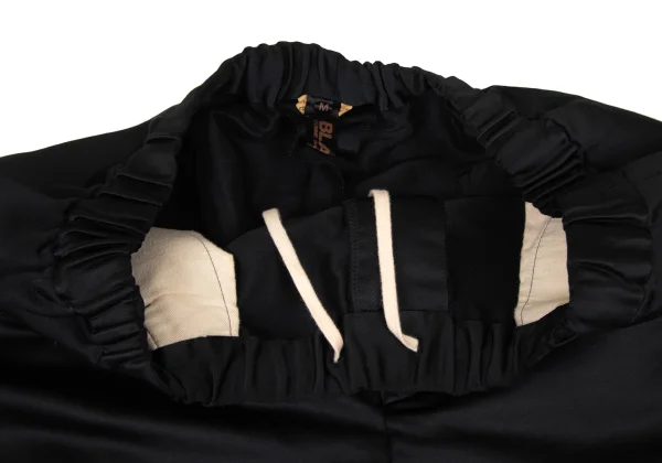 BLACK COMME des GARCONS Polyester Wide Pants K-174809_005