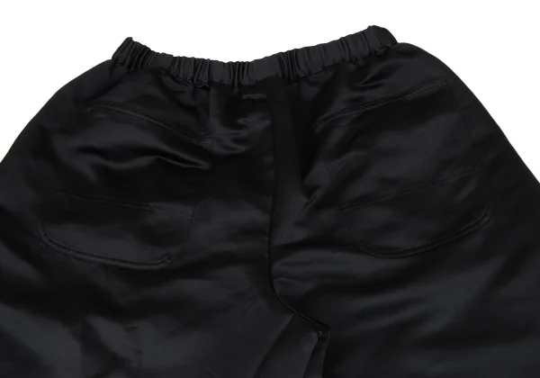 BLACK COMME des GARCONS Polyester Wide Pants K-174809_013