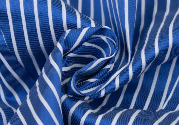 NARACAMICIE Striped Gathered French Sleeve Blouse K-174811_011