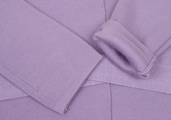 NARACAMICIE Blended Fabric Stand Collar Knit Cardigan K-174813_007