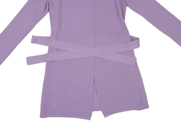 NARACAMICIE Blended Fabric Stand Collar Knit Cardigan K-174813_008