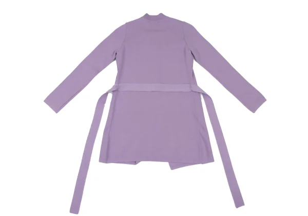 NARACAMICIE Blended Fabric Stand Collar Knit Cardigan K-174813_014