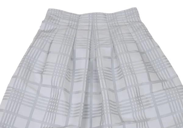 NARACAMICIE Graph Check Pleated Skirt K-174814_003