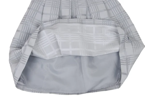 NARACAMICIE Graph Check Pleated Skirt K-174814_005