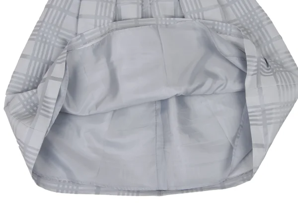 NARACAMICIE Graph Check Pleated Skirt K-174814_006