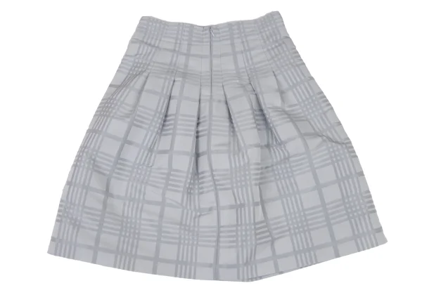 NARACAMICIE Graph Check Pleated Skirt K-174814_007