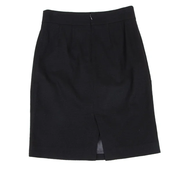 NARACAMICIE Cotton Blend Lame Skirt K-174816_007