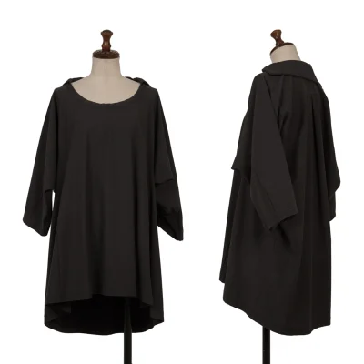 Y's Cotton Blend Dolman Drape Top