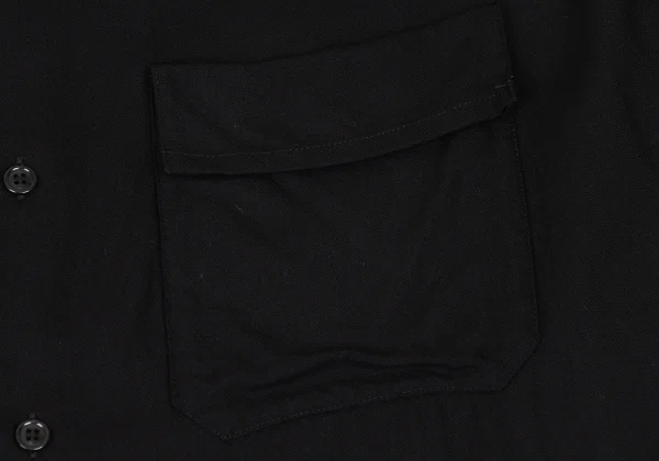 B Yohji Yamamoto Rayon Cotton Double Pocket Shirt K-174822_005