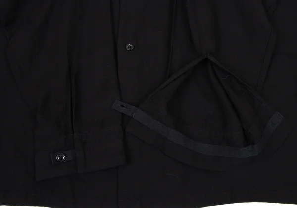 B Yohji Yamamoto Rayon Cotton Double Pocket Shirt K-174822_007